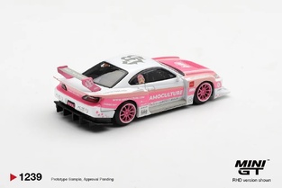 Mini GT - Nissan SILVIA ( S15 ) LB-Super Silhouette Amoculture - MGT01239-BL