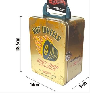 Hot Wheels Vintage 1:64 Scale cars Metal Car Carry Case - HWCC22G