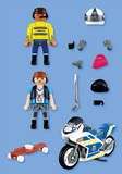 Playmobil City Action Αστυνομική Καταδίωξη Με Μοτοσικλέτα - 72079