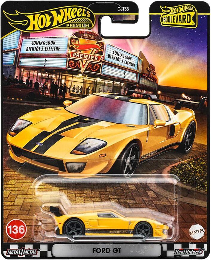 Hot Wheels Premium Boulevard Ford GT - JHW26