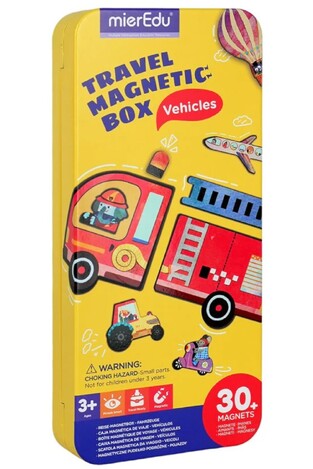 MierEdu Magnetic Travel Box - Vehicles - GRAF00781