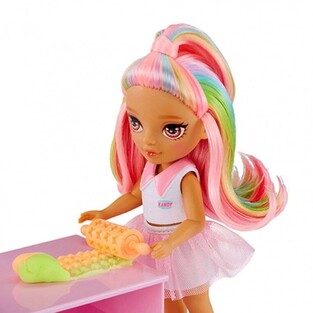 Rainbow High Littles Ζαχαροπλαστείο Mε Κούκλα Kandy - 522058EUC