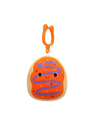 Squishmallows Halloween Λούτρινο Μπρελόκ Jay Donut 9cm - SQCP00257