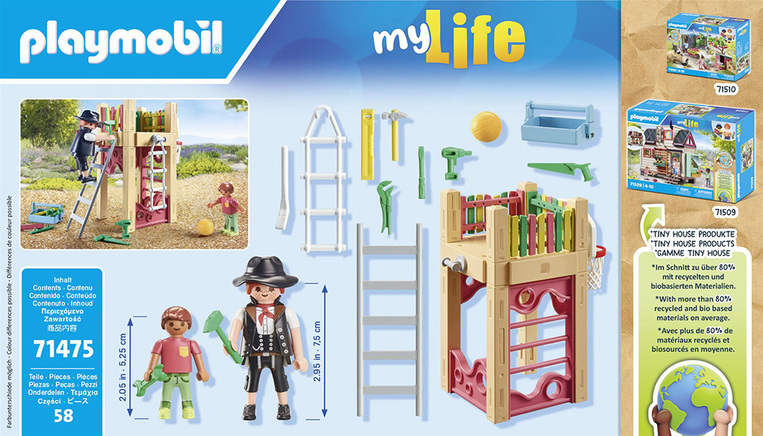 Playmobil My Life Starter Pack Εργασίες Επισκευής Παιδικής Χαράς - 71475