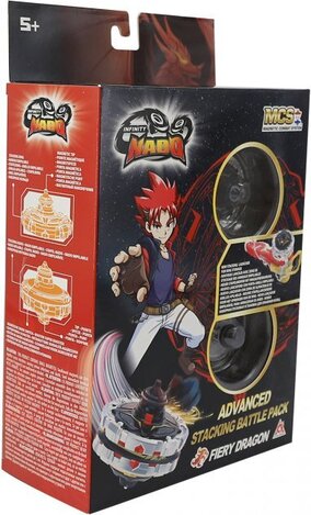 Infinity Nado V Stackable – Advanced Edition Fiery Dragon - 634302H