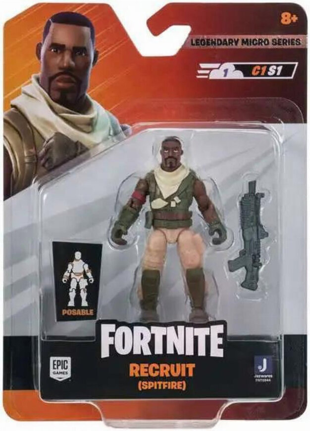 Fortnite - Μονή Φιγούρα 6.5εκ με όπλο Recruit - FNT0944