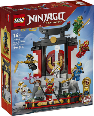 Lego Ninjago Ninja Character Display 15th Anniversary - 71866