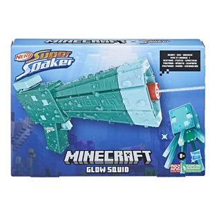 Nerf Super Soaker Minecraft Glow Squid - F7600