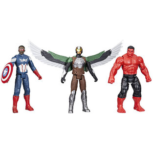 Captain America: Brave New World Titan Hero Series 3 Φιγούρες Δράσης 30 Εκ - F9295
