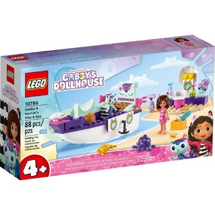 Lego Gabby Dollhouse Πλοίο Και Σπα Της Γκάμπι Γοργονάτας - 10786