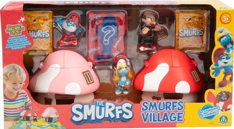 Στρουμφάκια Σετ Παιχνιδιού Το Στρουμφοχωριό - PUF49000
