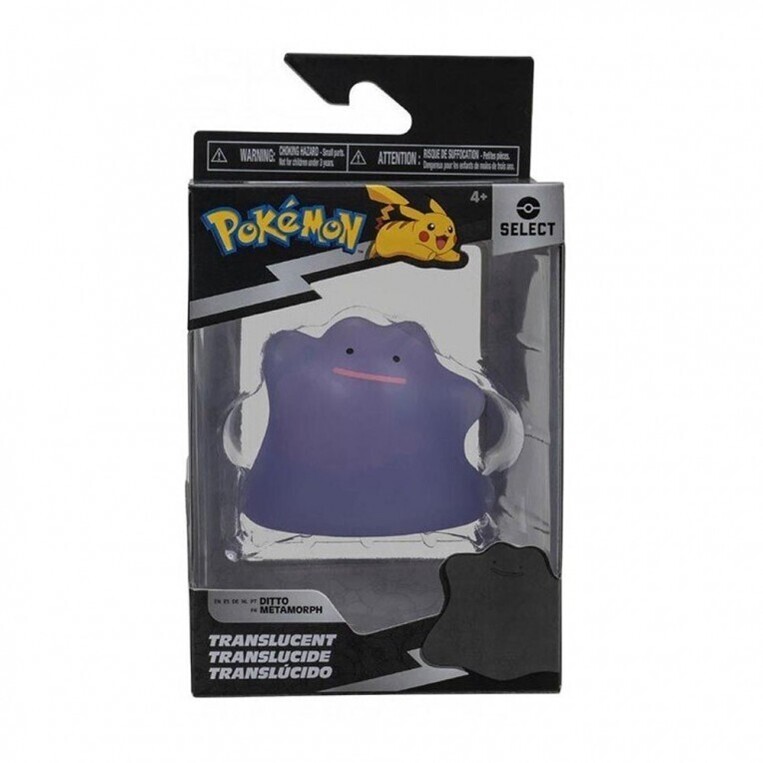 Pokemon Select Συλλεκτική Φιγούρα Διάφανη Ditto - PKW2742