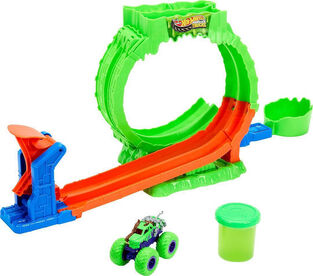 Hot Wheels Monster Trucks: Πίστα Σύγκρουσης Mε Slime - JMK91