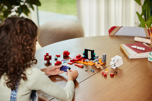 Lego Minecraft The Nether Portal Ambush - 21255