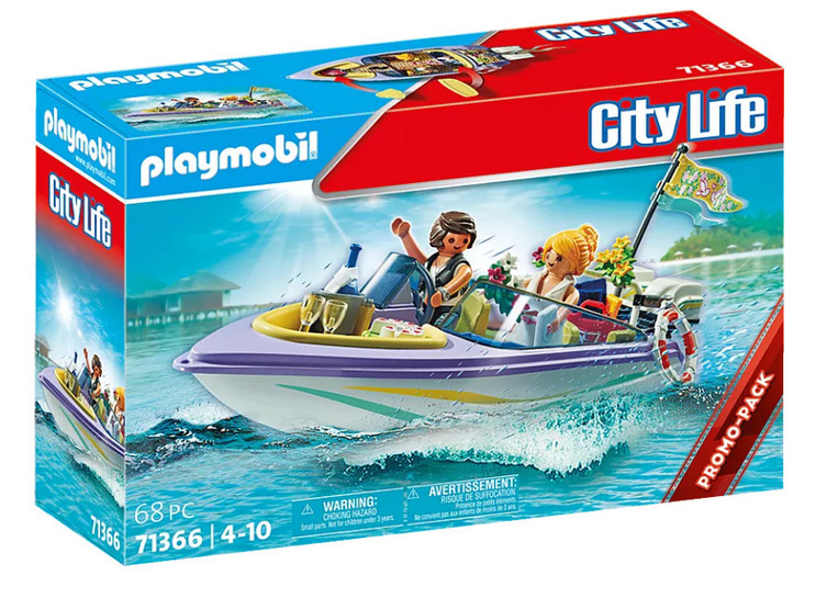 Playmobil City Life Ταξίδι Του Μέλιτος Με Σκάφος - PL71366