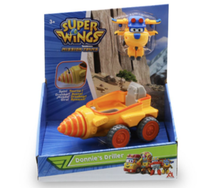 Super Wings Transform A Bots Single Vehicle Donnie’s Driller - 730843 (730840)