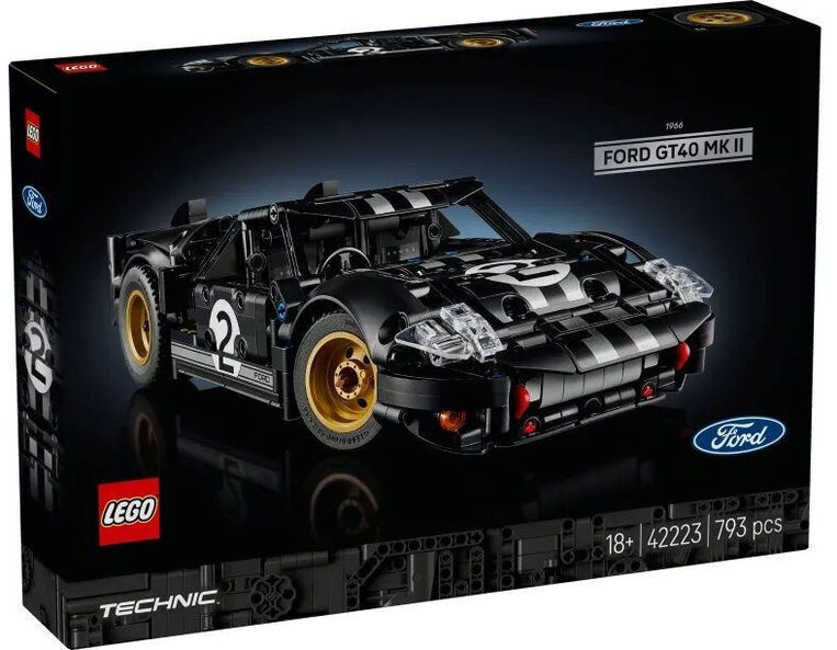 LEGO Technic 1966 Ford Gt40 Mkii Race Car - 42223