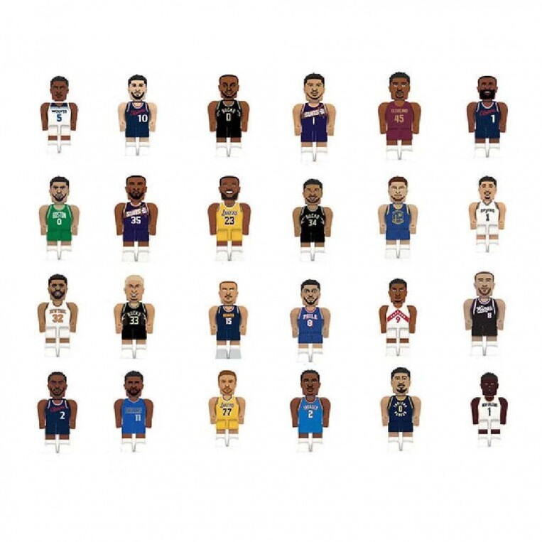 NBA Brick Heroes Μίνι Φιγούρα NBA Superstar σε Κουτάκι Έκπληξη - NBA00000