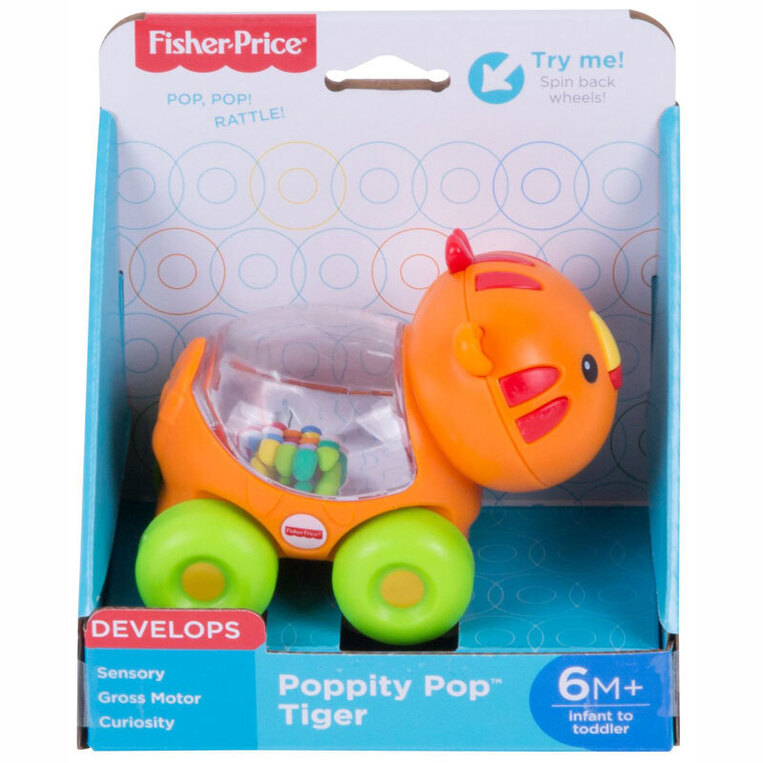 Fisher-Price Οχηματάκι Poppity Pop Τίγρης - CMV97