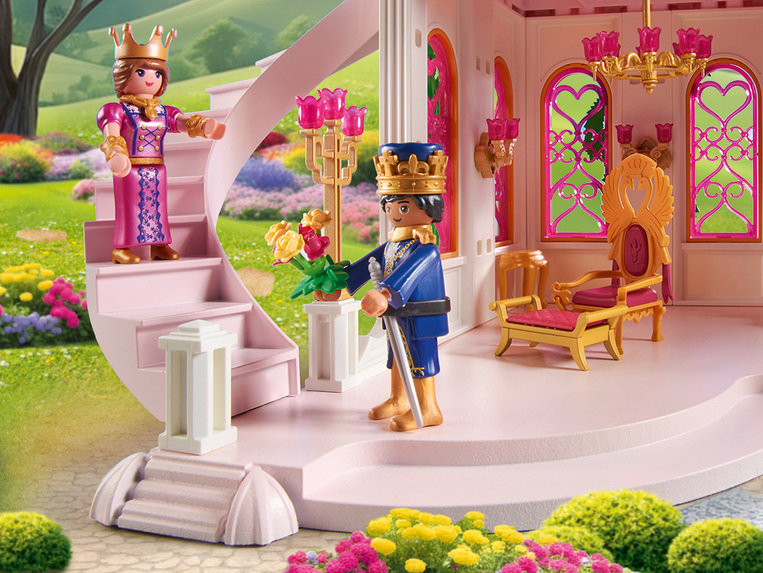Playmobil Princess Magic Παραμυθένιο Παλάτι Με Βασιλιά Και Βασίλισσα - 71845