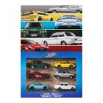Hot Wheels Σετ με 6 Αυτοκινητάκια Die-cast Euro Style - JLB25