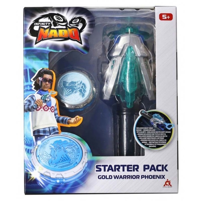Infinity Nado Series Vi Starter Pack Gold Warrior Phoenix - 654113