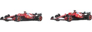 HW Premium Formula 1 Scuderia Ferrari HP σετ των 2 - JMM99