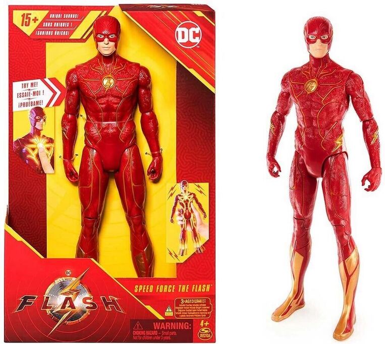 Dc Flash Movie: Speed Force The Flash Deluxe Action Figure (30Cm) - 6065590