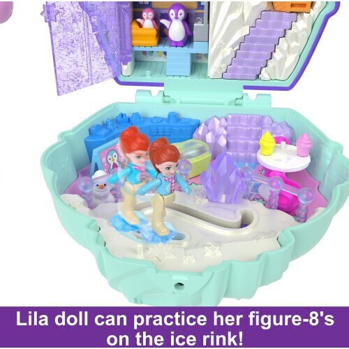Polly Pocket Snow Sweet Penguin Compact - HRD34