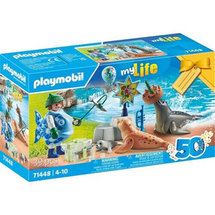 Playmobil City Life Gift Set Πάρτυ στο Ενυδρείο με Τις Φώκιες - 71448