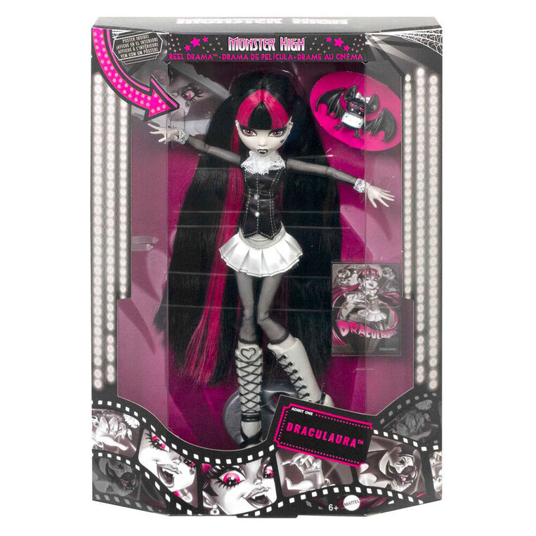 Monster High Reel Drama Draculaura doll - HKN27
