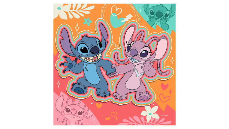 Ravensburger Disney Stitch Παζλ 3x49 Τεμ - 12001070