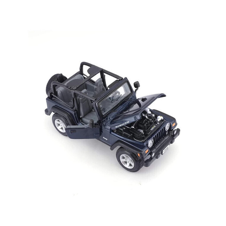 Maisto Jeep Wrangler Rubicon Αυτοκινητάκι 1:27 Μπλε - FK31245