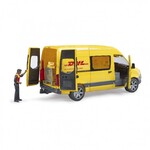 Bruder MB Φορτηγάκι Mercedes Sprinter DHL Με Οδηγό Και Εξοπλισμό - BR002671