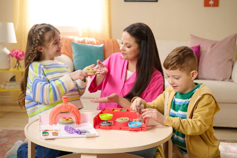 Kinetic Sand: Squish Pizza Set - 6072551