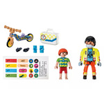 Playmobil City Life Διασώστης Και Παιδάκι - 71245