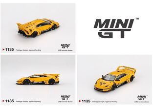 Mini GT Lamborghini LB-Sihlouette Works Murcielago GT EVO - MGT01135BL