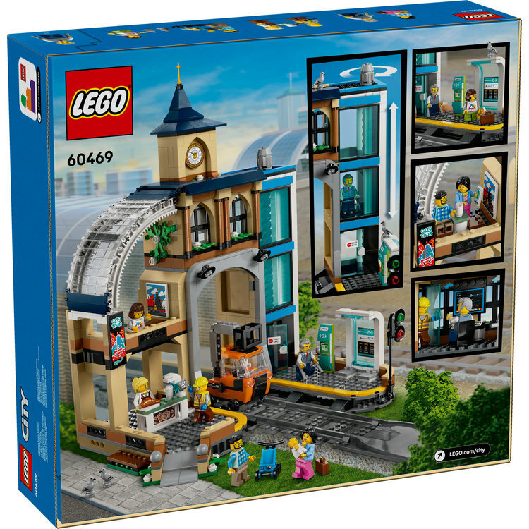LEGO City Central Train Station – 60469
