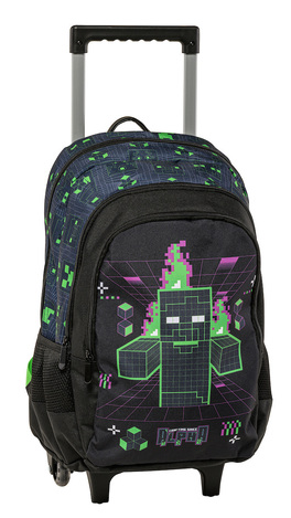 Graffiti Σακίδιο Trolley Δημοτικού Minecraft Matrix + Δώρο Tσαντάκι-Nεσεσέρ - 258251