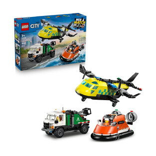 LEGO City Airplane, Service Truck & Hovercraft Remix - 60505