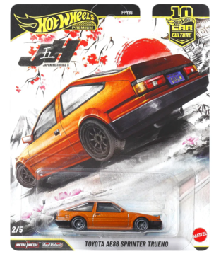 HW Premium Japan's Historic Toyota AE86 Sprinter Trueno - JKF10