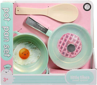 Little Tikes Sweet Spaces: Σετ Κουζίνας Κατσαρόλες & Τηγάνια - 665271EUC