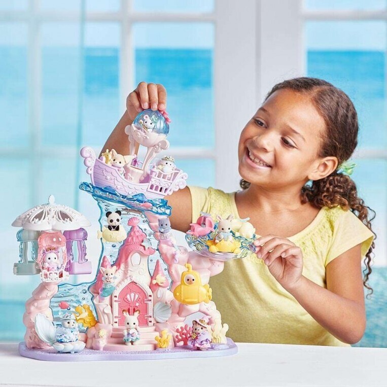 Sylvanian Families Baby Mermaid Castle - Κάστρο Για Γοργόνες Μωρά - SF5701