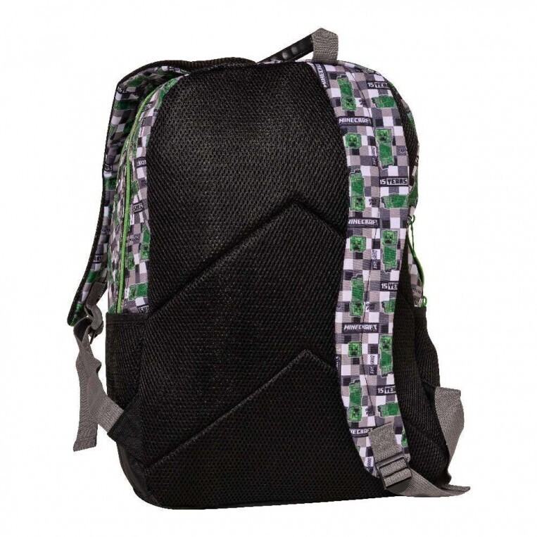 Graffiti Τσάντα Πλάτης Δημοτικού Minecraft Green - 248212