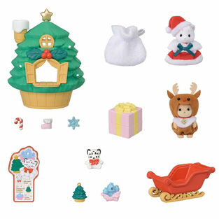 Sylvanian Families Baby Santa’s Christmas Tree House - SF5822