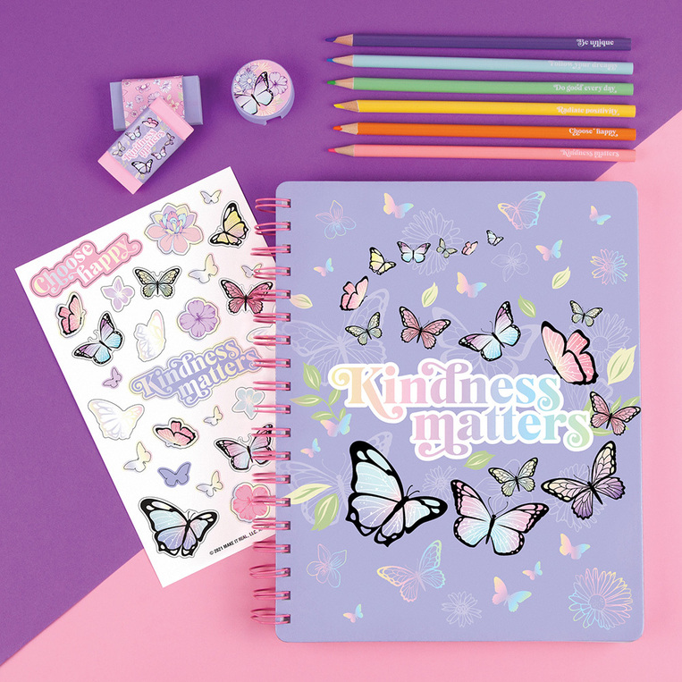 Make It Real Butterfly All-In-1 Sketching Set - FK12025