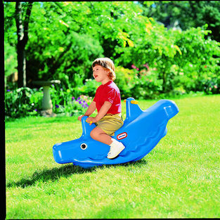 Little Tikes Κουνιστή Τραμπάλα Φαλαινίτσα Μπλε - 487910070