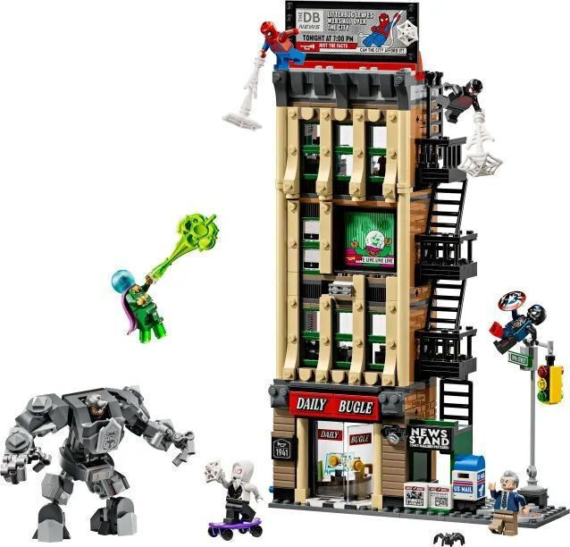 LEGO Super Heroes Spider-Man Vs. Mysterio: The Daily Bugle - 76342