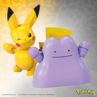 MEGA Pokémon Poké Ball 2-Pack - Pikachu And Ditto - JCT43