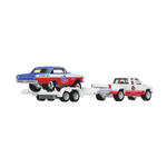 Hot Wheels: Premium Car Culture Team Transport - `63 Chevy Nova `88 Chevy Silverado 3500 VP Racing - HRV42